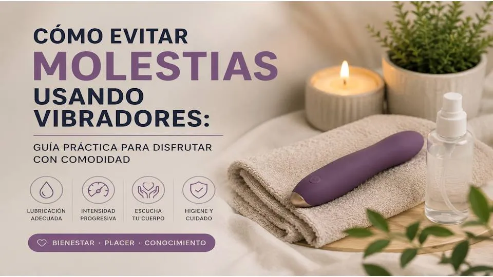 Cómo evitar molestias usando vibradores: guía práctica para disfrutar con comodidad