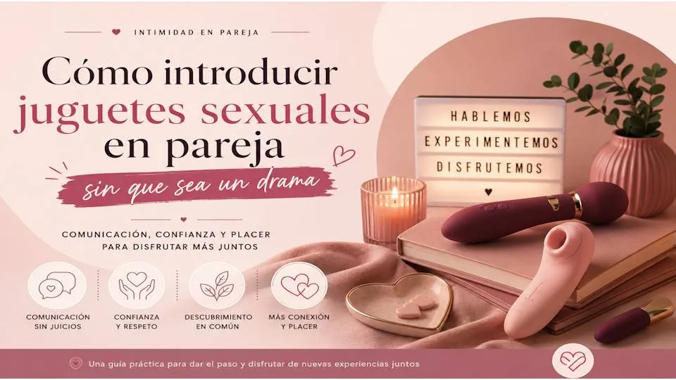 Cómo introducir juguetes sexuales en pareja sin que sea un drama