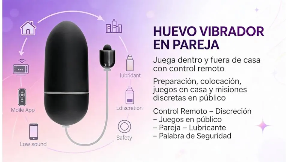 Cómo usar un huevo vibrador en pareja