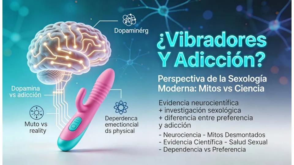 Vibradores y habituación: dudas frecuentes