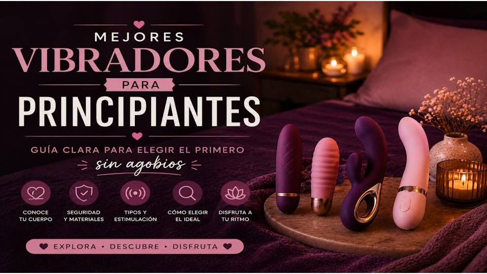 Mejores vibradores para principiantes: guía clara para elegir el primero sin agobios