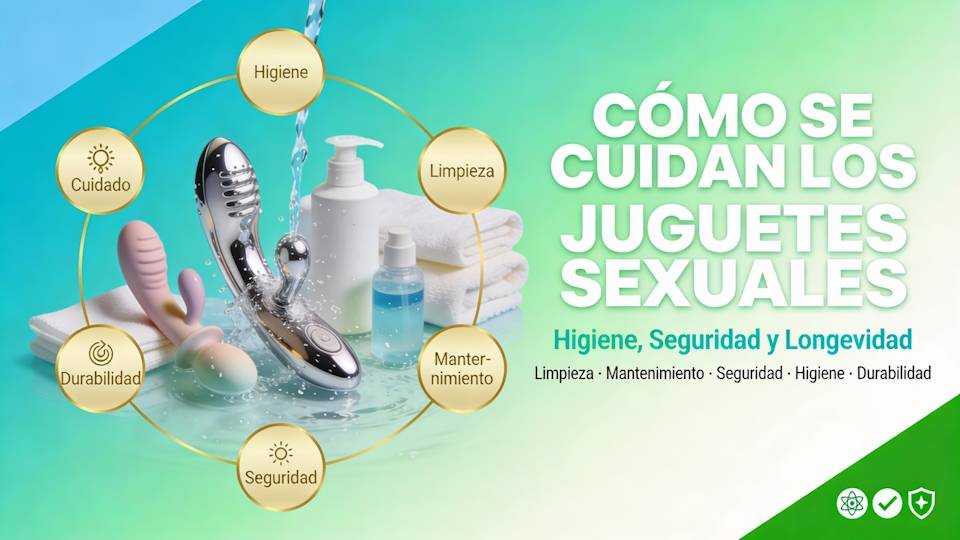Cómo se cuidan los juguetes sexuales?