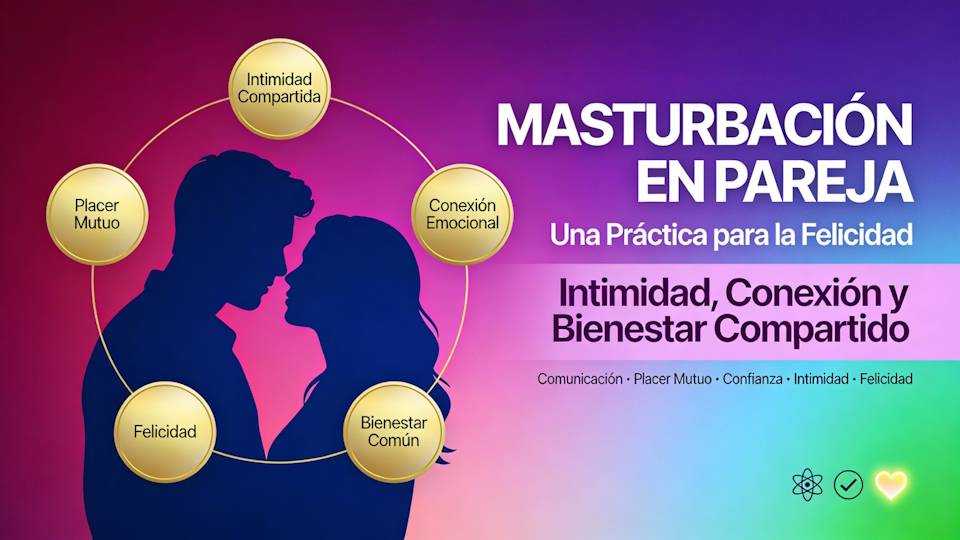 Masturbación en pareja: Una práctica para la felicidad