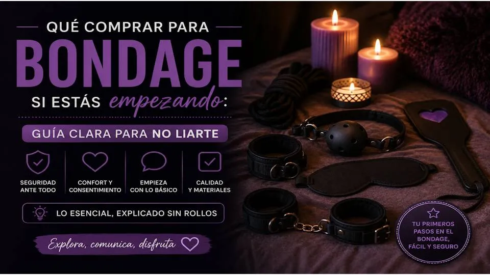 Qué comprar para bondage si estás empezando: guía clara para no liarte