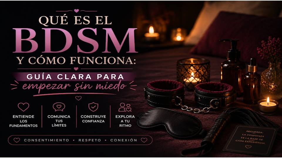 Qué es el BDSM y cómo funciona: guía clara para empezar sin miedo