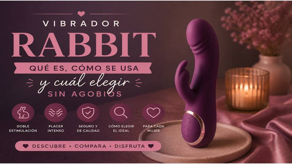 Vibrador Rabbit: qué es, cómo se usa y cuál elegir sin agobios