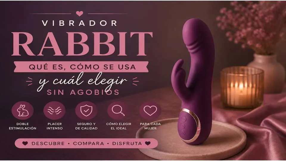 Vibrador Rabbit: qué es, cómo se usa y cuál elegir sin agobios