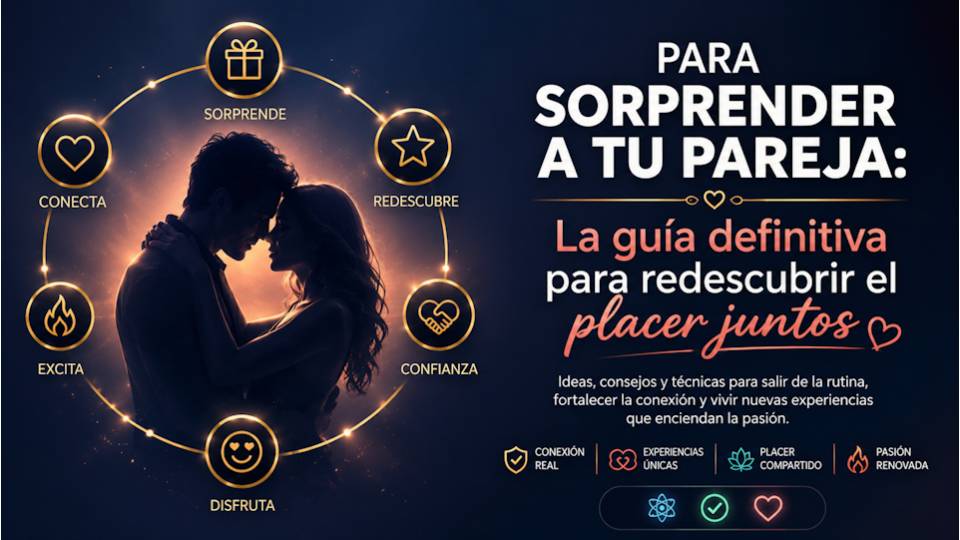 Ideas para sorprender a tu pareja: La guía definitiva para redescubrir el placer juntos