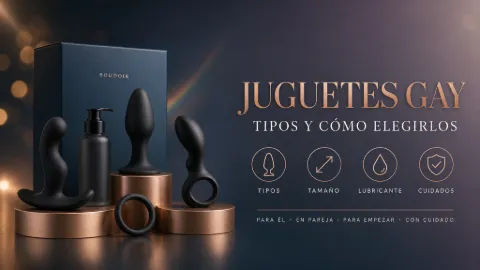 Juguetes sexuales gay: tipos y cómo elegirlos