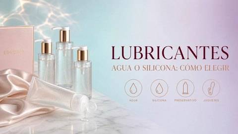 Lubricante anal: tipos, cuál elegir y cómo usarlo