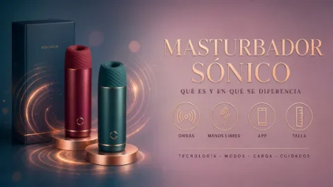 Masturbador sónico: qué es y en qué se diferencia