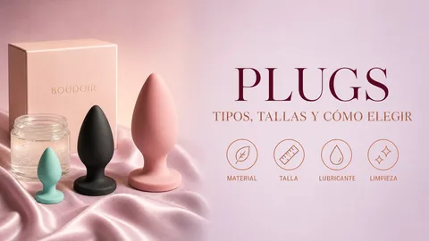 Plug anal: tipos, tallas y cómo elegir el primero