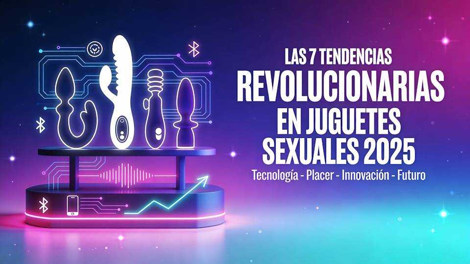 Las 7 Tendencias Revolucionarias en Juguetes Sexuales que Dominarán 2025